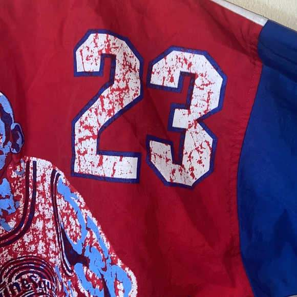 Space Jam Jordan Warner Brothers sz S lightweight Windbreaker Jacker 1996 - Picture 5 of 11